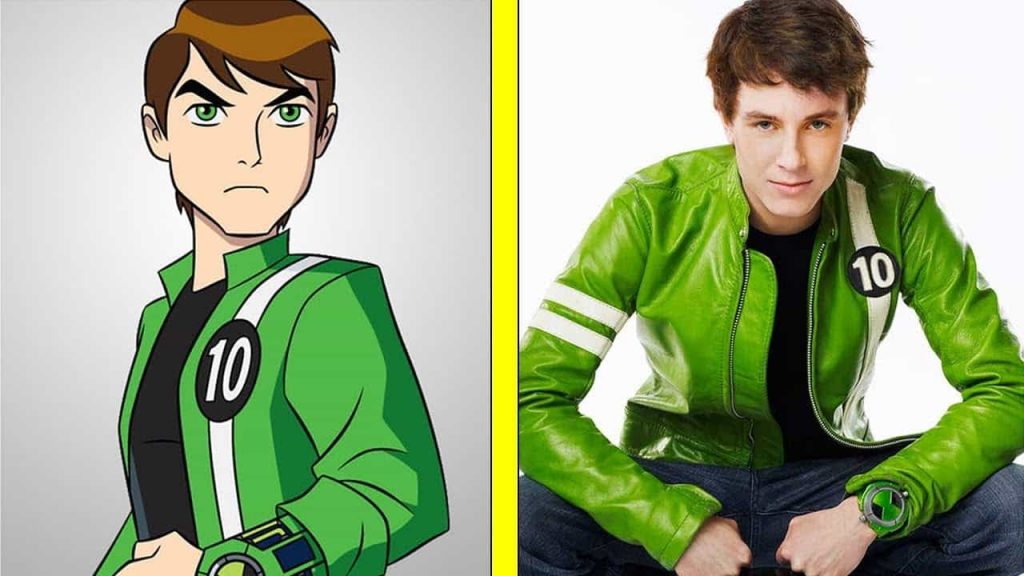 Ben 10 in Real Life Characters Before and After
