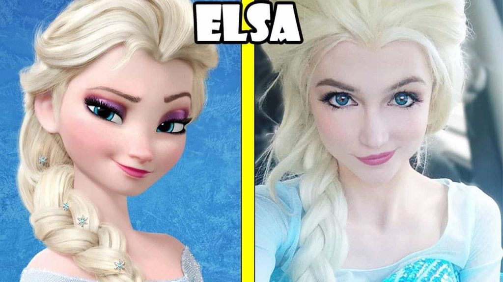 Frozen in real life Characters (Frozen 2, 1 animated movie) Before