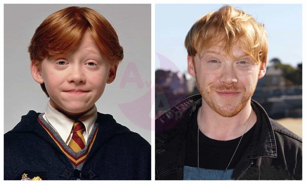 Kids From Harry Potter Before And After (the Movie Harry Potter Then 