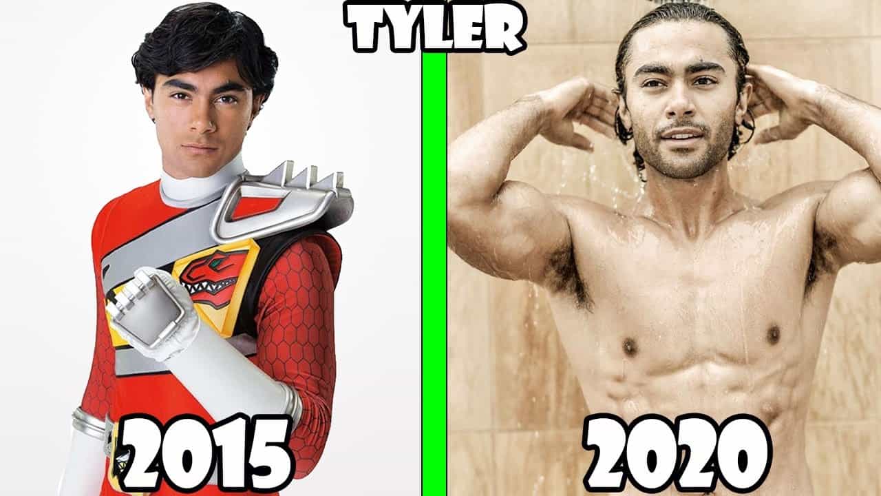 power rangers then and now figures
